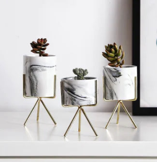 Ceramic Iron Art Vase