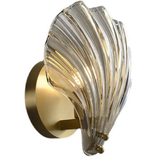 Copper Shell Wall Lamp