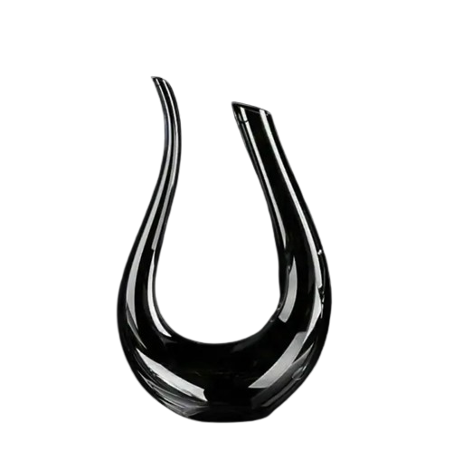 U-Shaped Crystal Decanter